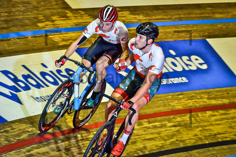 Robbe Ghys, Marcel Kalz: Lotto Z6s daagse Gent 2016 