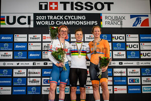 ARCHIBALD Katie, KOPECKY Lotte, WILD Kirsten: UCI Track Cycling World Championships – Roubaix 2021