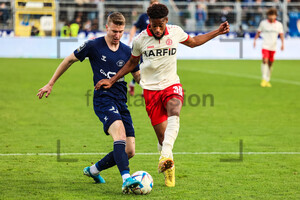Leon Deichmann, Isaiah Young VfB Oldenburg vs. Rot-Weiss Essen 06.11.2022