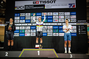 BOTHA Bryony, BRAUßE Franziska, KNIGHT Josie: UCI Track Cycling World Championships – 2022