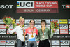 HINZE Emma, VAN RIESSEN Laurine, KOBAYASHI Yuka: UCI Track Cycling World Cup 2018 – Berlin