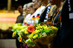 Award Ceremony - U19 - Team Pursuit: German Track Cycling Championships 2019