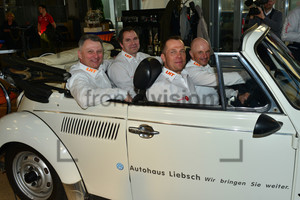Frank AUGUSTIN, Michael MAX, Bernd DROGAN, Steffen BLOCHWITZ: Teampresentation LKT Team Brandenburg