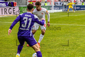Nico Gorzel, Jose-Enrique Rios Alonso Erzgebirge Aue vs. Rot-Weiss Essen 11-03-2023