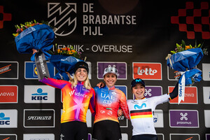 VOLLERING Demi, PERSICO Silvia, LIPPERT Liane: Brabantse Pijl 2023 - WomenÂ´s Race