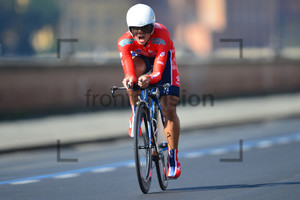 Kwong Lau: UCI Road World Championships, Toscana 2013, Firenze, ITT Junior Men