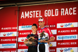 NIEWIADOMA Katarzyna, VAN DER POEL Mathieu: Amstel Gold Race 2019