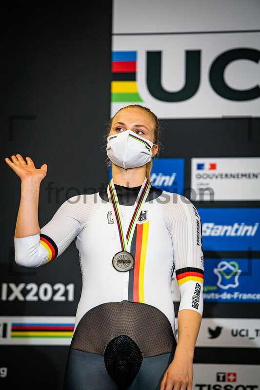 FRIEDRICH Lea Sophie: UCI Track Cycling World Championships – Roubaix 2021 