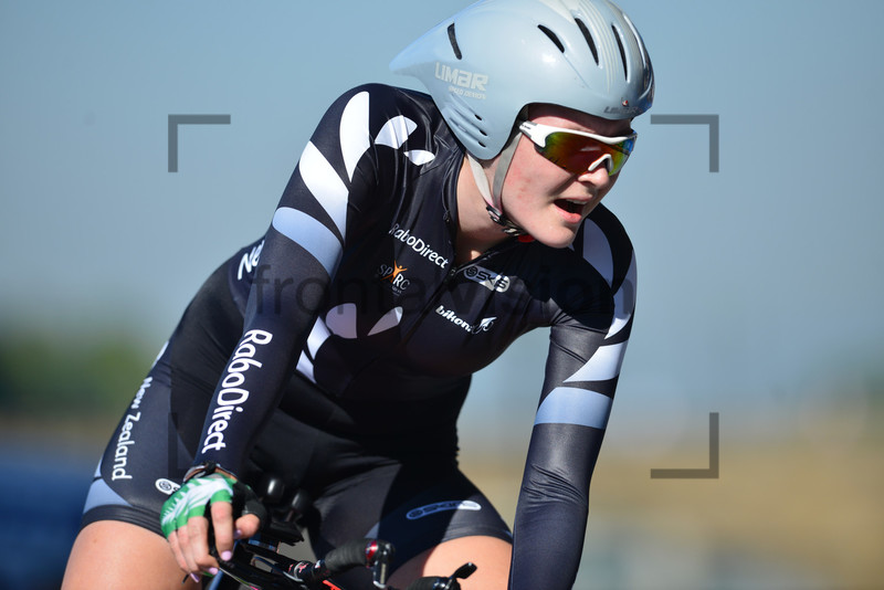 Devon Hiley: UCI Road World Championships, Toscana 2013, Firenze, ITT Junior Women 