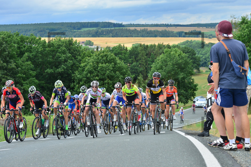 Peloton: Thüringen Rundfahrt der Frauen 2015 - 5. Stage 