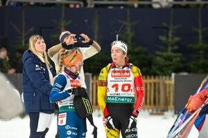 Lotte Lie Polona Klemencic bett1.de Biathlon World Team Challenge 28.12.2023