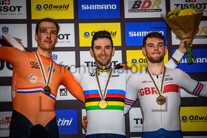 VAN SCHIP Jan Willem, THOMAS Benjamin, WALLS Matthew: UCI Track Cycling World Championships 2020