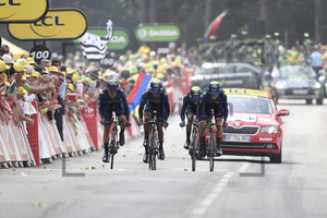 Movistar Team: Tour de France 2015 - 9. Stage