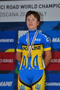 Olena Demydova: UCI Road World Championships, Toscana 2013, Firenze, Road Race Junior Women