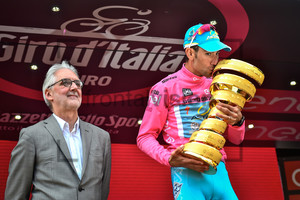 COOKSON Brian, NIBALI Vincenzo: 99. Giro d`Italia 2016 - Teampresentation
