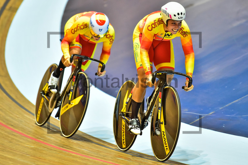 CASAS ROIGE Helena, CALVO BARBERO Tania: UCI Track Cycling World Cup Manchester 2017 – Day 1 