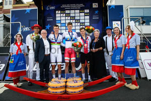 BJERG Mikkel, PRICE-PEJTERSEN Johan, BISSEGGER Stefan: UEC Road Championships 2019