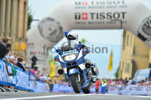 Police Motorbike: UCI Road World Championships, Toscana 2013, Firenze, Rod Race U23 Men