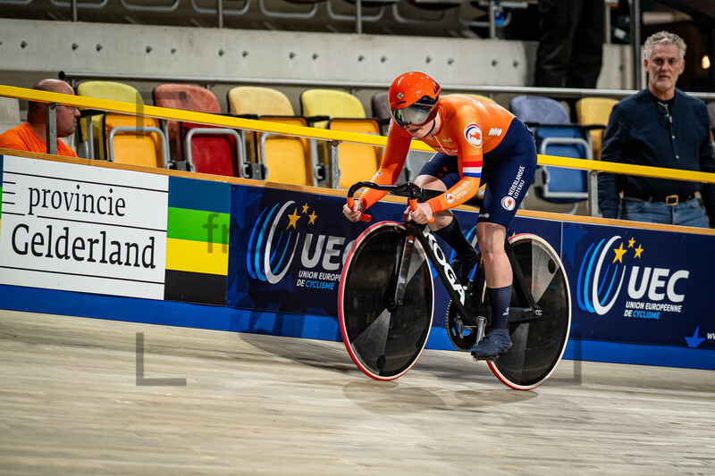 VAN DER PEET Steffie: UEC Track Cycling European Championships – Apeldoorn 2024 