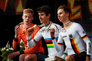 LEIJNSE Enzo, TIBERI Antonio, BRENNER Marco: UCI Road Cycling World Championships 2019