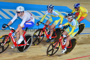 Oleksandr Martynenko, Maksim Vasilev: UEC Track Cycling European Championships, Netherlands 2013, Apeldoorn, Madison, Qualifying, Men