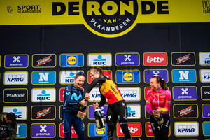 VAN VLEUTEN Annemiek, KOPECKY Lotte, VAN DEN BROEK-BLAAK Chantal: Ronde Van Vlaanderen 2022 - Women´s Race