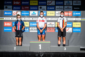 SCHMID Kaia, BACKSTEDT Zoe, RIEDMANN Linda: UCI Road Cycling World Championships 2021