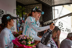 THOMAS Leah, BANKS Elizabeth, PALADIN Soraya: Giro Rosa Iccrea 2019 - 8. Stage