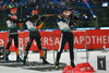 Adrian Franz, Erik Hafenmair, Lukas Haslinger bett1.de WTC Biathlon Talent Team Challenge Schalke 28.12.2023