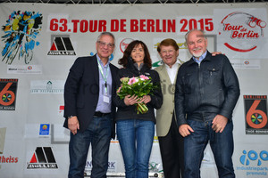 Günter Polauke, Ute Albrecht, Wolfgang Scheibner, Manfred Reimann: Tour de Berlin 2015 - Stage 4