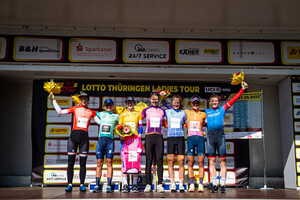 Leader Jerseys: LOTTO Thüringen Ladies Tour 2022 - 4. Stage