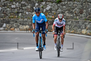 QUINTANA ROJAS Nairo Alexander, MÜHLBERGER Gregor: Tour de Suisse 2018 - Stage 7