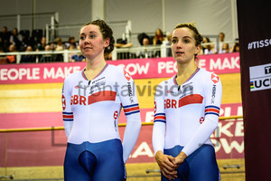 ARCHIBALD Katie, BARKER Elinor: UCI Track Cycling World Cup 2019 – Glasgow