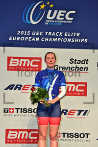 ARCHIBALD Katie: Track Elite European Championships - Grenchen 2015