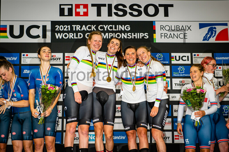 Italy, Germany, Great Britain: UCI Track Cycling World Championships – Roubaix 2021 