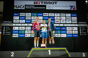 LETH Julie, EVANS Neah, VALENTE Jennifer: UCI Track Cycling World Championships – 2022