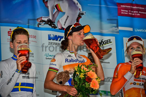 JOHANSSON Emma, VOS Marianne, VAN DIJK Eleonora: 29. Thüringen Rundfahrt Frauen 2016 - 3. Stage