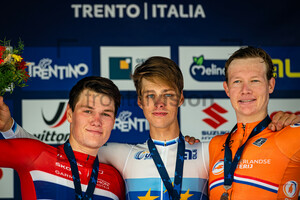 WÆRENSKJOLD Søren, PEJTERSEN Johan, HOOLE Daan: UEC Road Cycling European Championships - Trento 2021