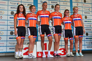 Nationalteam Niederlande: Thüringen Rundfahrt der Frauen 2015 - 1. Stage