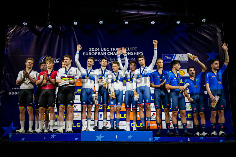 Denmark, Great Britain, Italy: UEC Track Cycling European Championships – Apeldoorn 2024 