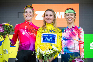 VOLLERING Demi, VAN VLEUTEN Annemiek, NIEWIADOMA Katarzyna: Tour de France Femmes 2022 – 8. Stage