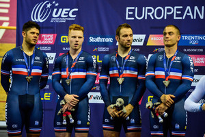 LAFARGUE Quentin, VIGIER Sébastien, PERVIS Francois, D'ALMEIDA Michael: UEC European Championships 2018 – Track Cycling