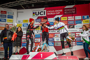 BETSEMA Denise, WORST Annemarie, BRAND Lucinda: UCI Cyclo Cross World Cup - Koksijde 2021