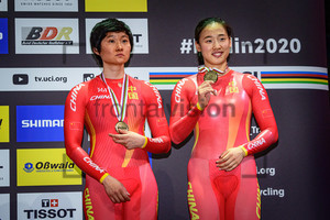 CHEN Feifei, ZHONG Tianshi: UCI Track Cycling World Championships 2020