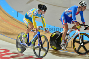 Vladislav Kreminskiy: UEC Track Cycling European Championships, Netherlands 2013, Apeldoorn, Omnium, Elimination Race, Men