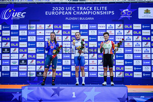 BARBIERI Rachele, BARKER Elinor, MARTINS Maria: UEC Track Cycling European Championships 2020 – Plovdiv