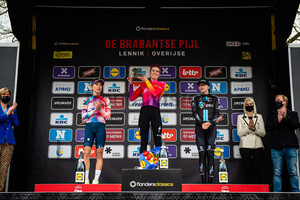 NIEWIADOMA Katarzyna, VOLLERING Demi, LIPPERT Liane: Brabantse Pijl 2022 - WomenÂ´s Race