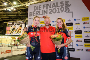 LANTZSCH Selma, GAUMNITZ Michael, GEISLER Tilla: German Track Cycling Championships 2019