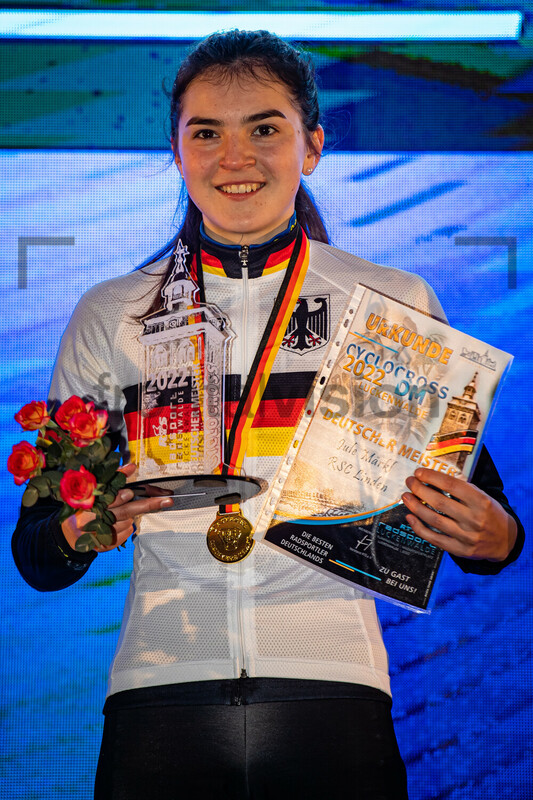 MÄRKL Jule: Cyclo Cross German Championships - Luckenwalde 2022 