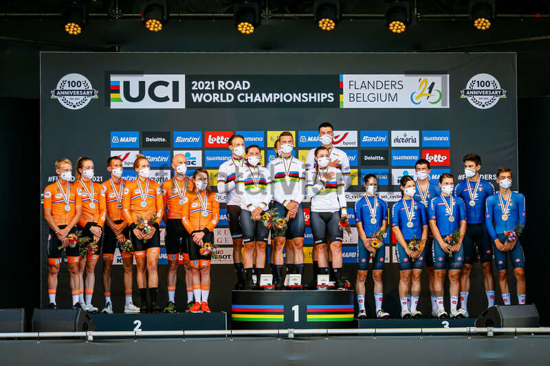 Netherlands, Germany, Italy: UCI Road Cycling World Championships 2021 